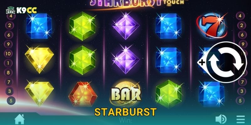 Starburst lung linh sắc màu – Cú nổ ngọc sáng tại K9cc 1 Starburst lung linh sắc màu – Cú nổ ngọc sáng tại K9cc