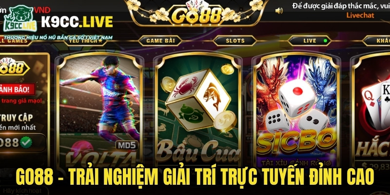 Go88 - Trải Nghiệm Giải Trí Trực Tuyến Đỉnh Cao, Độc Đáo 1 Go88